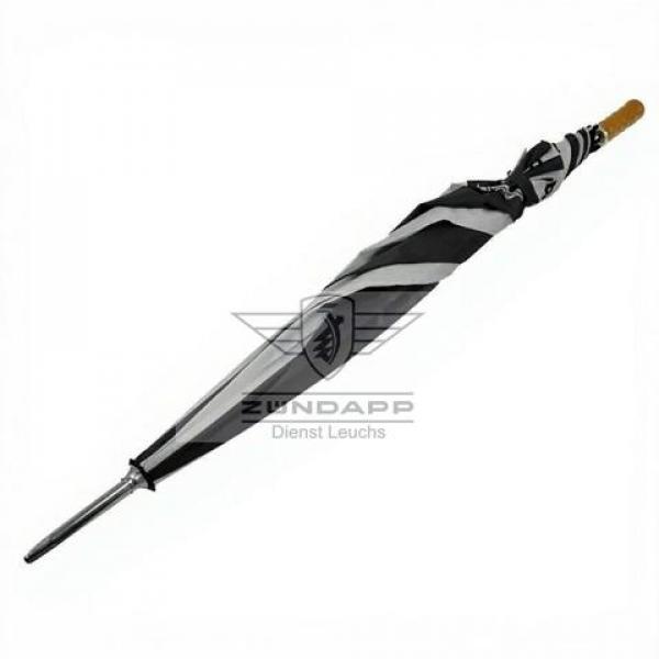 Zündapp Regenschirm in Schwarz / Weiß - 130 cm